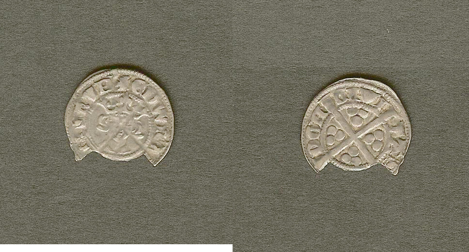 ROYAUME-UNI 1 Penny Edouard III 1344-1351 TTB
